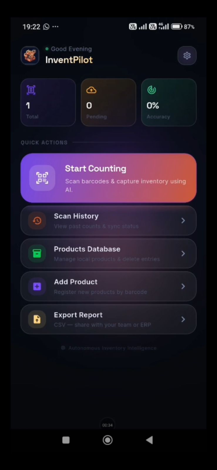 Scanning Interface